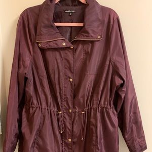 Lightweight Burgundy Charlotte Russe Jacket